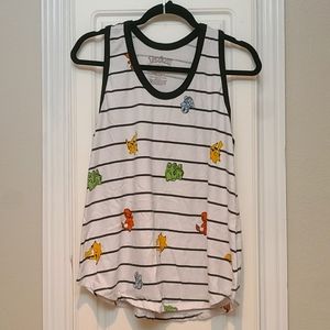 Pokemon Stripped Tank Top